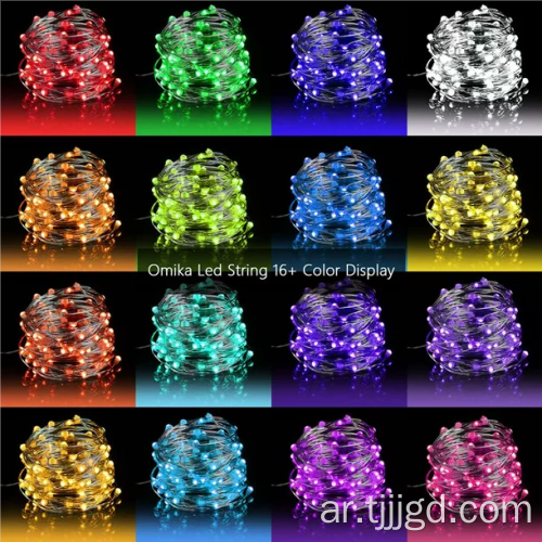 LED سلسلة أضواء مقاومة للماء